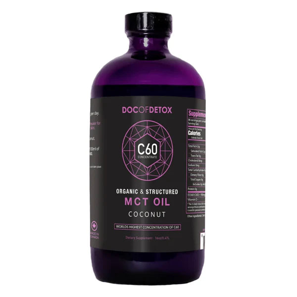 C60 in Organic MCT Coconut Oil